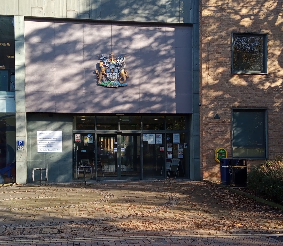 Stockton Central Library StocktononTees